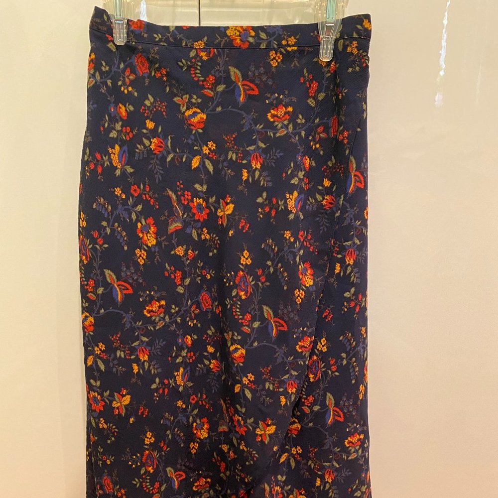 Madewell high-low floral skirt OO/XXS